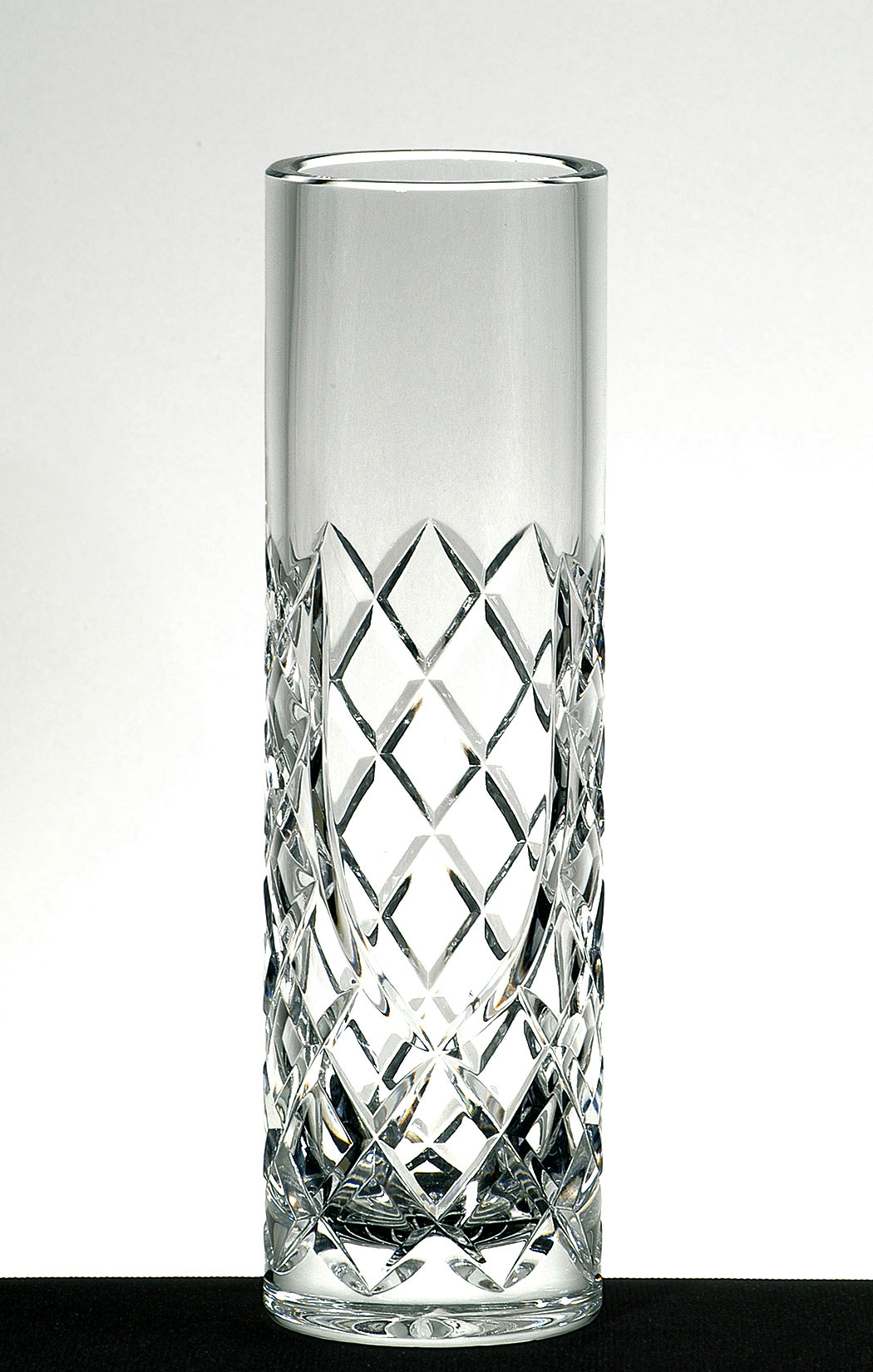 Small Straight Sided Vase 8" Glassplax