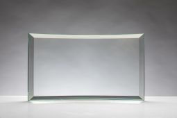Curved 6" x 4" x 3/16" Jade