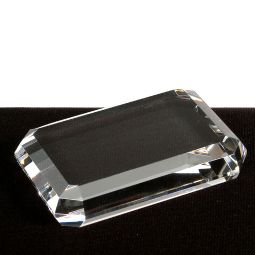 Optical Crystal Rectangle 4"