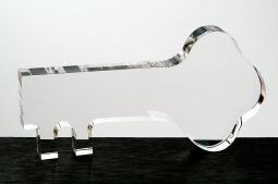 Optical Crystal Key 6" x 3"h